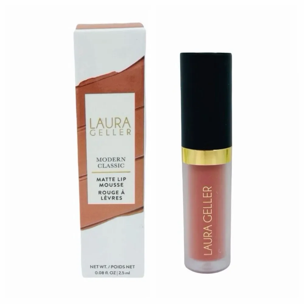 Laura Geller Modern Classic Matte Lip Mousse Duo - 0.08 fl oz / 2.5 ml x 2